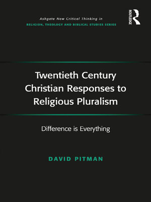 cover image of Twentieth Century Christian Responses to Religious Pluralism